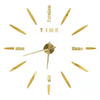 Modern Design Large Wall Clock 3D DIY Quartz Clocks Fashion Watches Acrylic Mirror Stickers Living Room - TheWellBeing4All