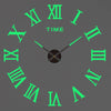 Modern Design Large Wall Clock 3D DIY Quartz Clocks Fashion Watches Acrylic Mirror Stickers Living Room - TheWellBeing4All