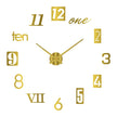 Modern Design Large Wall Clock 3D DIY Quartz Clocks Fashion Watches Acrylic Mirror Stickers Living Room - TheWellBeing4All
