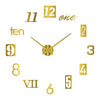 Modern Design Large Wall Clock 3D DIY Quartz Clocks Fashion Watches Acrylic Mirror Stickers Living Room - TheWellBeing4All