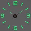 Modern Design Large Wall Clock 3D DIY Quartz Clocks Fashion Watches Acrylic Mirror Stickers Living Room - TheWellBeing4All