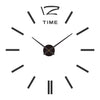 Modern Design Large Wall Clock 3D DIY Quartz Clocks Fashion Watches Acrylic Mirror Stickers Living Room - TheWellBeing4All