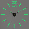 Modern Design Large Wall Clock 3D DIY Quartz Clocks Fashion Watches Acrylic Mirror Stickers Living Room - TheWellBeing4All