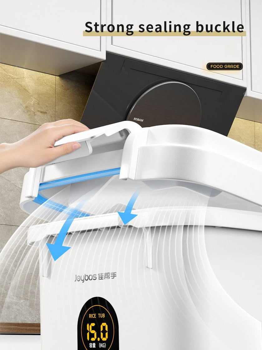 Kitchen Storage Contain Moisture-Proof Nano Insect-Proof Sealed Dog Pet Food Container - TheWellBeing4All