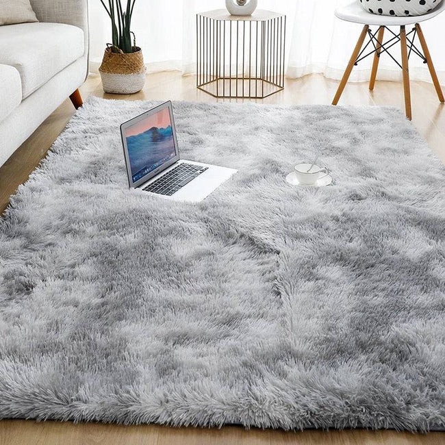 TheWellBeing ™ Plush Velvet Carpet for Living & Bed Rooms - Soft, Fluffy Floor Mat - TheWellBeing4All