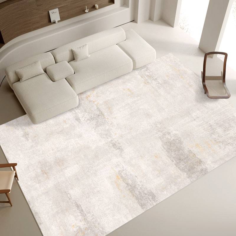Light Luxury Carpet Home Decoration Large Area Living Room Bedroom Study Cloakroom Thickened Soft Polyester Rugs - TheWellBeing4All
