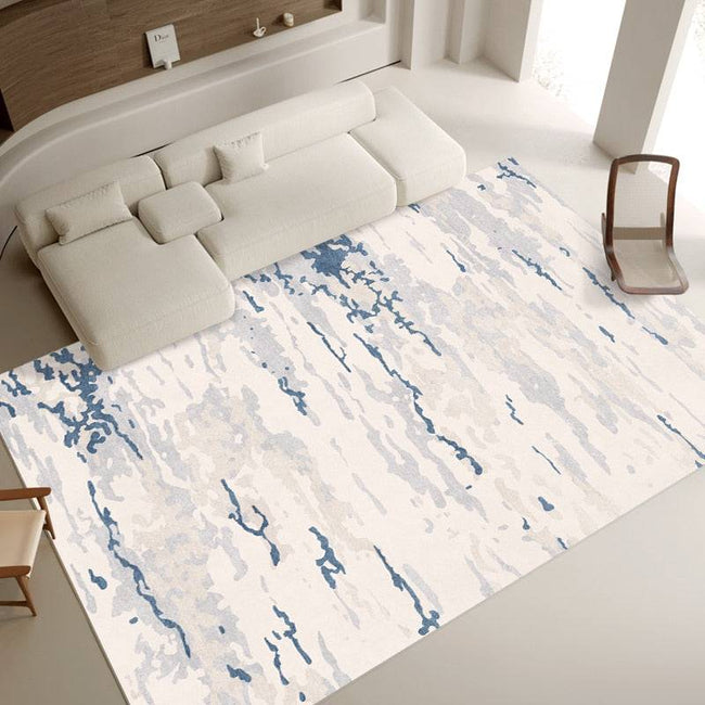 Light Luxury Carpet Home Decoration Large Area Living Room Bedroom Study Cloakroom Thickened Soft Polyester Rugs - TheWellBeing4All