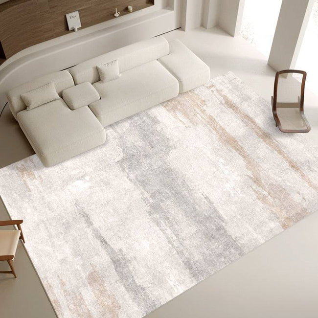 Light Luxury Carpet Home Decoration Large Area Living Room Bedroom Study Cloakroom Thickened Soft Polyester Rugs - TheWellBeing4All
