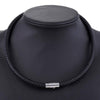 Men's Leather Choker Brown Black Braided Rope Chain Necklace For Men Boys Stainless Steel Clasp Male Jewelry - TheWellBeing4All