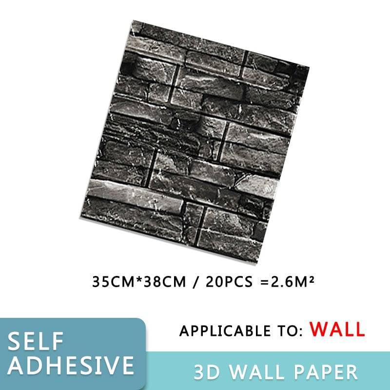 WallStickers Self Adhesive Waterproof Marble PVC Floor Sticker Bathroom living room Renovation Decals Wall Ground Decor - TheWellBeing4All