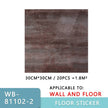 WallStickers Self Adhesive Waterproof Marble PVC Floor Sticker Bathroom living room Renovation Decals Wall Ground Decor - TheWellBeing4All