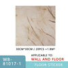 WallStickers Self Adhesive Waterproof Marble PVC Floor Sticker Bathroom living room Renovation Decals Wall Ground Decor - TheWellBeing4All