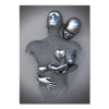 Metal Figure Statue Canvas Painting Romantic Abstract Posters Prints Wall Art Pictures Modern Living Room Decorations for Home - The Well Being The Well Being 01 / 60x90cm No Frame The Well Being Metal Figure Statue Canvas Painting Romantic Abstract Posters Prints Wall Art Pictures Modern Living Room Decorations for Home