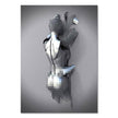 Metal Figure Statue Canvas Painting Romantic Abstract Posters Prints Wall Art Pictures Modern Living Room Decorations for Home - TheWellBeing4All
