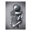 Metal Figure Statue Canvas Painting Romantic Abstract Posters Prints Wall Art Pictures Modern Living Room Decorations for Home - TheWellBeing4All