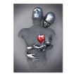 Metal Figure Statue Canvas Painting Romantic Abstract Posters Prints Wall Art Pictures Modern Living Room Decorations for Home - TheWellBeing4All