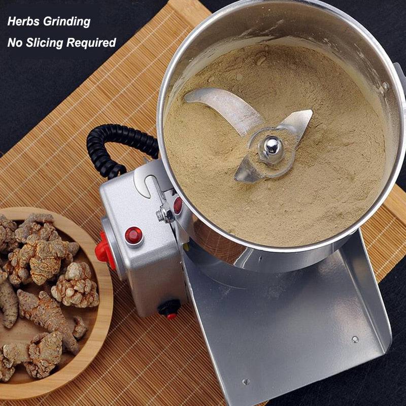 Parts Free Big Capacity 800G 3000W Herb Grinder Coffee Machine Grain Spices Mill Medicine Wheat Mixer Dry Food Grinder - TheWellBeing4All