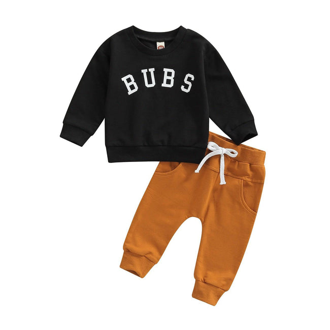 0-3Years Toddler Newborn Infant Baby Boy Clothes Sets Letter Long Sleeve Tops Pants Casual Outfits Tracksuit Clothing - The Well Being The Well Being 141B / 2-3Years The Well Being 0-3Years Toddler Newborn Infant Baby Boy Clothes Sets Letter Long Sleeve Tops Pants Casual Outfits Tracksuit Clothing