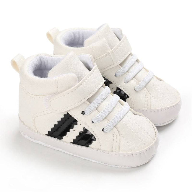 Newborn Baby Shoes Brown Themed Multicolor Boys and Girls Shoes Casual Sneakers Soft Sole Non-Slip Toddler Shoes First Walkers - TheWellBeing4All