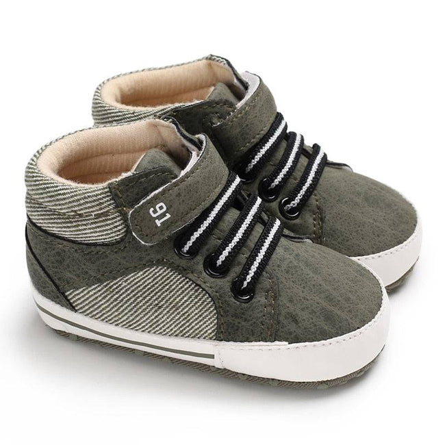 Newborn Baby Shoes Brown Themed Multicolor Boys and Girls Shoes Casual Sneakers Soft Sole Non-Slip Toddler Shoes First Walkers - TheWellBeing4All