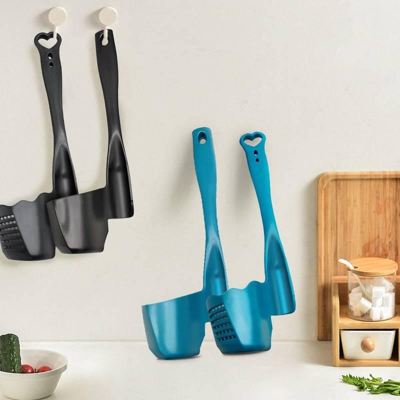 Multi-function Rotary Mixing Drums Spatula Kitchen Thermo mix  Rotating Spatula for Removing Portioning Food - TheWellBeing4All