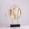 Nordic Gold Ginkgo Leaf Crafts Leaves Sculpture Luxury Living Room Decor Home Decoration Accessories Office Desktop Ornaments - TheWellBeing4All