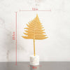 Nordic Gold Ginkgo Leaf Crafts Leaves Sculpture Luxury Living Room Decor Home Decoration Accessories Office Desktop Ornaments - TheWellBeing4All