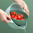 Manual Fruit And Vegetable Washing Machine Kitchen Double Drain Basket Washing Storage Basket Strainers Drainer Colander Tool - The Well Being The Well Being Drain Basket 04 / China The Well Being Manual Fruit And Vegetable Washing Machine Kitchen Double Drain Basket Washing Storage Basket Strainers Drainer Colander Tool
