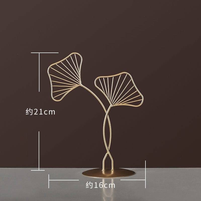 Home Decor Modern Light Luxury Living Room Decor Ornaments Wrought Iron Crystal Ball Abstract Model Crafts Desktop Ornaments - TheWellBeing4All