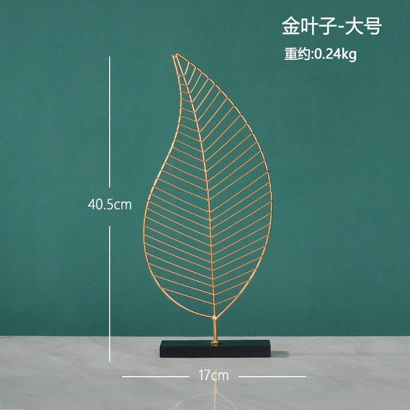 Home Decor Modern Light Luxury Living Room Decor Ornaments Wrought Iron Crystal Ball Abstract Model Crafts Desktop Ornaments - TheWellBeing4All