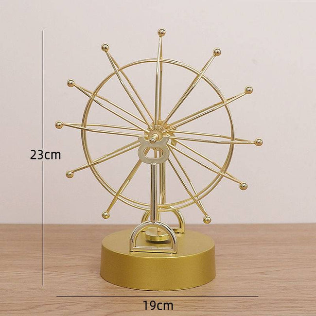 Home Decor Modern Light Luxury Living Room Decor Ornaments Wrought Iron Crystal Ball Abstract Model Crafts Desktop Ornaments - TheWellBeing4All