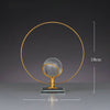 Home Decor Living Room Decorations Modern Home Furnishings Iron Art Crystal Ball Art Office Metal Crafts Desktop Decoration - TheWellBeing4All