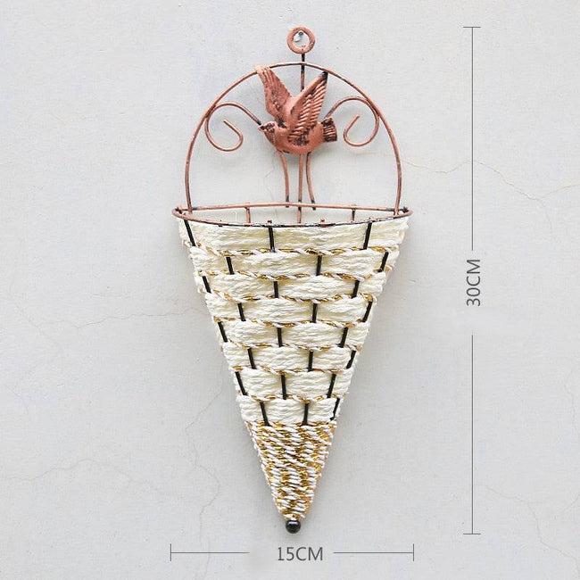 Hanging Artificial Silk Morning Glory Imitation Flower Vine Wedding Garden Decor Fake Plant Vibrantly Color Flower Wall Decor - TheWellBeing4All