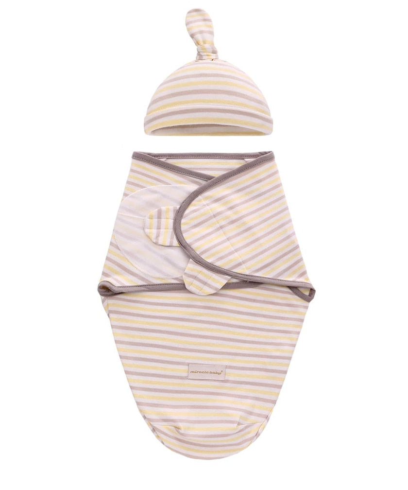 Baby Swaddle Blanket Cocoon Wrap Cotton Swaddling Bag Baby Envelope Sleep sack Bedding - TheWellBeing4All