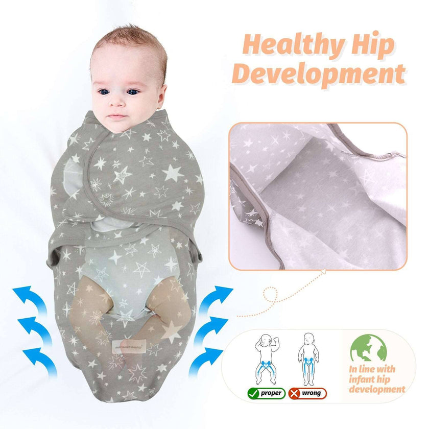 Baby Swaddle Blanket Cocoon Wrap Cotton Swaddling Bag Baby Envelope Sleep sack Bedding - TheWellBeing4All