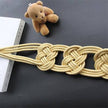 Polyester Curtain Tieback Handmade Weave Curtain Rope Buckle Chinese Knot Curtains Holdback Bandage - TheWellBeing4All