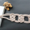 Polyester Curtain Tieback Handmade Weave Curtain Rope Buckle Chinese Knot Curtains Holdback Bandage - TheWellBeing4All