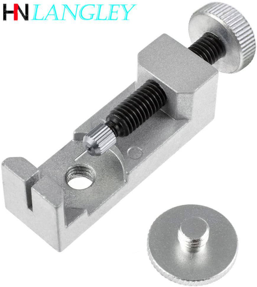 Watch Band Strap Link Pin Remover Repair Tool Kit for Watchmakers with Pack of 3 Extra Pins Replacement Remover Spring Bar Set - TheWellBeing4All