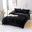 Plush Duvet Cover Pillowcase Set - Cozy Bedding for Singles and Doubles - TheWellBeing4All