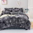 Plush Duvet Cover Pillowcase Set - Cozy Bedding for Singles and Doubles - TheWellBeing4All