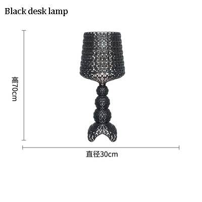 Italy Design Kartell Kabuki Table Lamps Acrylic Desk Lights Art Decor LED Standing Light Living Room Bedroom Hollow Floor Light - TheWellBeing4All