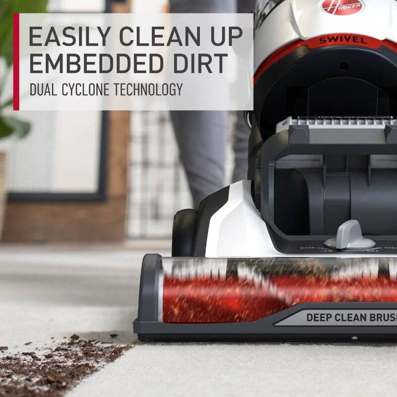 PowerDrive Swivel XL Bagless Upright Vacuum Cleaner with HEPA Media Filtration - TheWellBeing4All