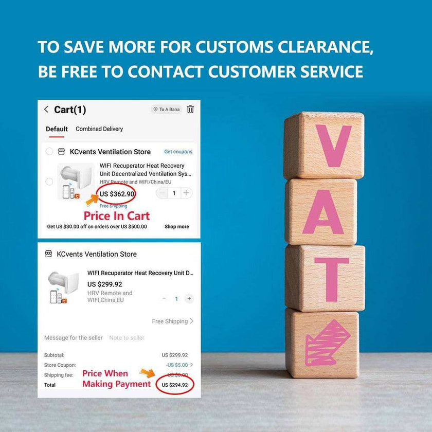 Single Room Ventilator Wall Mounted Recuperator Heat Recovery  