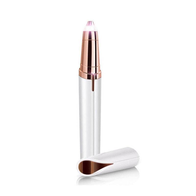 Electric Trimmer Women Eyebrow Pencil Automatic Hair Removal Beauty Battery Model - TheWellBeing4All