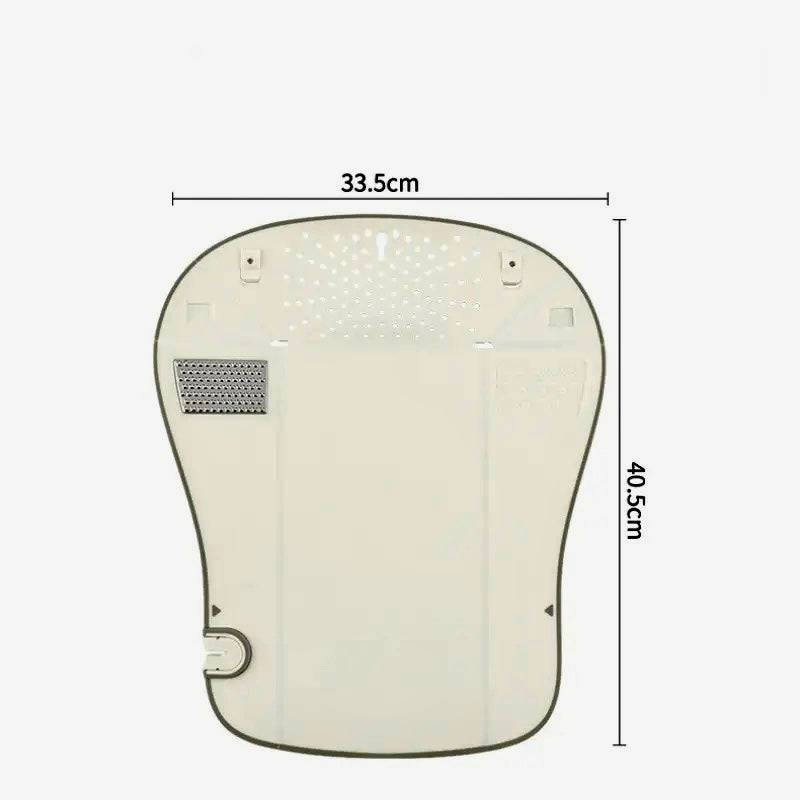 Multi-Functional Folding Chopping Board Smart Cutting Board with Draining Knife Sharpener & Grinder Plastic Cutting Board for Kitchen - TheWellBeing4All