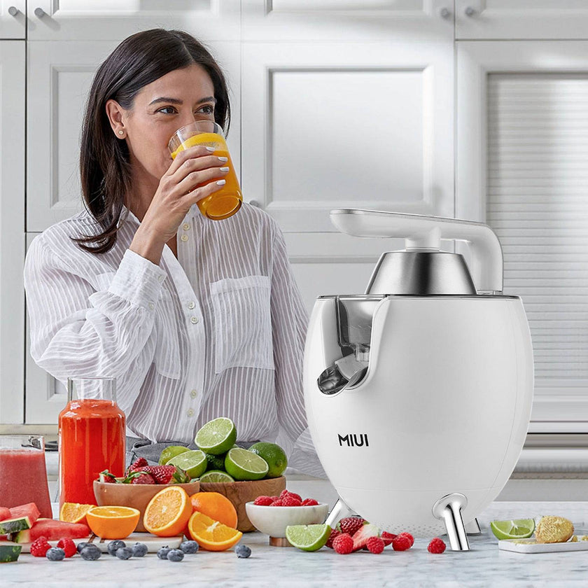 MIUI Citrus Juicer,200W Stainless Steel Orange Lemon Electric Set Juicer,Hard-core Press juicer,Aluminum Die -casting Handle - TheWellBeing4All