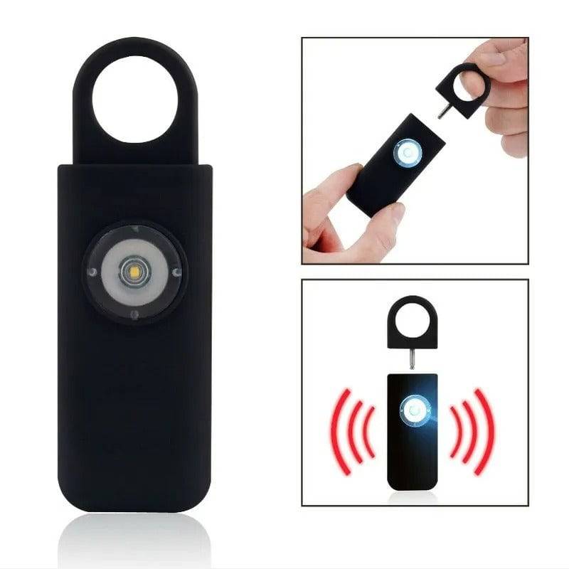Women Self Defense Keychain Light with Safety Alarm Protective - TheWellBeing4All