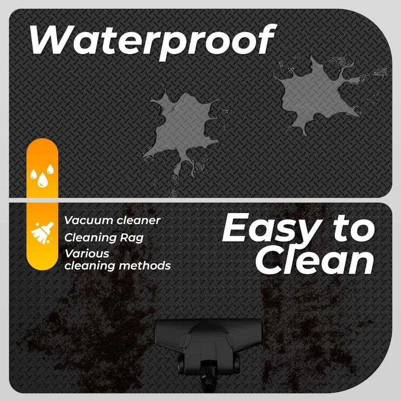 Heavy-Duty Diamond Plate Garage Mat – 7.8x20FT, 2.8mm Thick Vinyl Flooring Roll for SUVs, Trucks & Workshops (156 SQFT, Slip-Resistant, Waterproof) - TheWellBeing4All