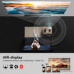 Portable Projector: Handheld, Real 3D, Built-in Battery, WiFi Display, Hi-Fi Speakers - TheWellBeing4All