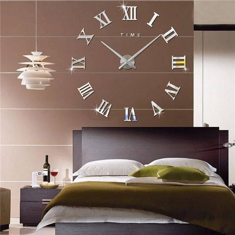 3D Acrylic Digital Wall Clock - TheWellBeing4All
